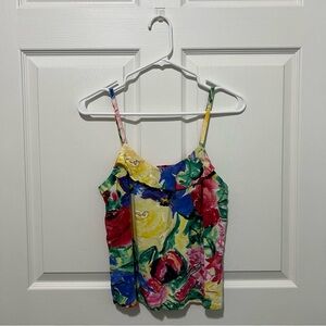 VINTAGE JAMS WORLD Flower Patch Tank Top